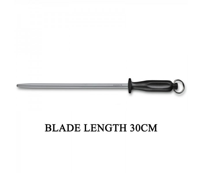 Victorinox Polished Round 30cm Sharpening Steel Honing Steel Food Industry Knife Sharpener 7.8517