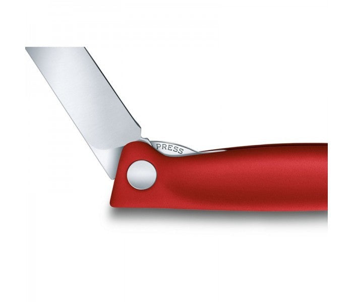 Victorinox Swiss Classic 11cm Straight Edge Foldable Paring Knife Red 6.7801.FB