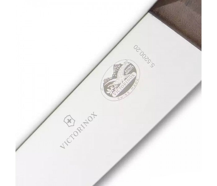 Victorinox RoseWood 20cm Rigid Wood Broad Blade Butcher Knife 5.5200.20