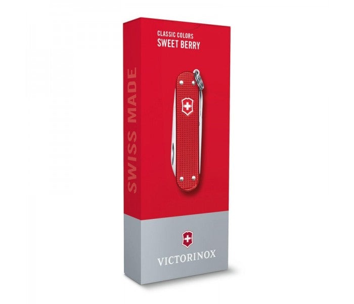 Victorinox Classic Alox Sweet Berry Multitool Pocket Knife 0.6221.201G