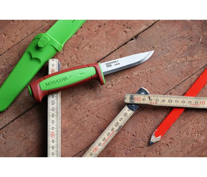 MoraKniv Basic 511 Ivy Green/Dala Red Limited Edition 2024 (C) All-round Utility Construction Knife 14281