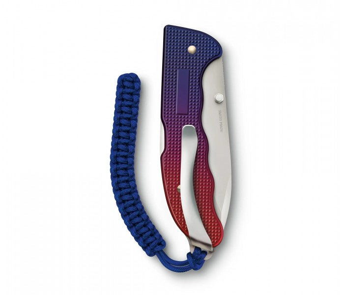 Victorinox Evoke Alox Blue Folding Knife 0.9415.D221