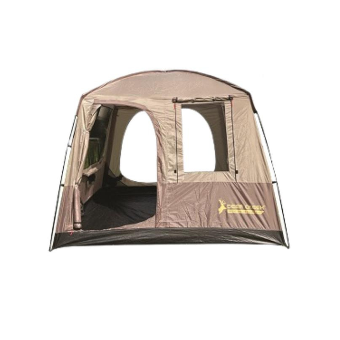 Deer Creek Cyclone 3.0 6-Person Tent with Full Cover Flysheet Khaki Edition