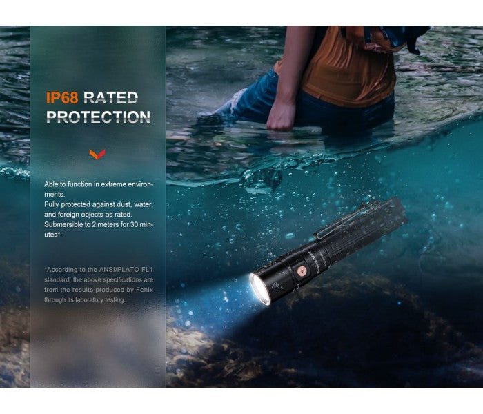 Fenix LD30R Luminus SST40 LED 1700L Rechargeable Flashlight