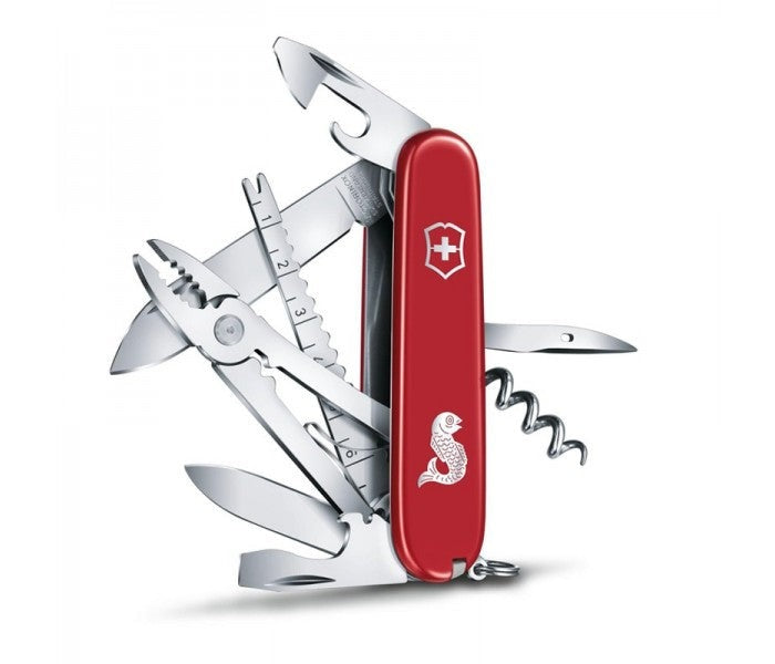 Victorinox Angler Red Fishing Pocket Knife Multitool 1.3653.72