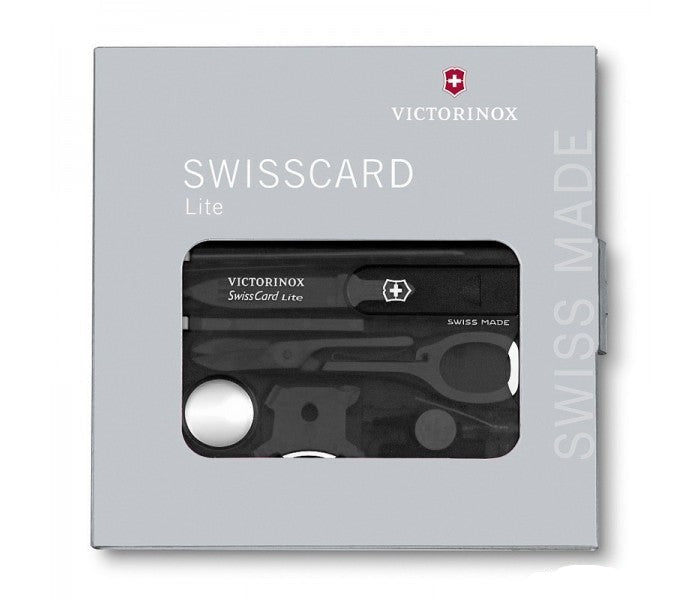 Victorinox SwissCard Lite Onyx Multitool Pocket Knife 0.7333.T3