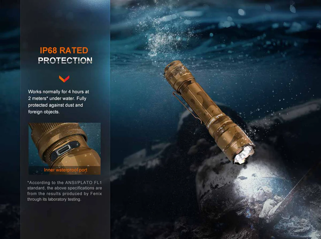 FENIX TK20R UE RECHARGEABLE FLASHLIGHT