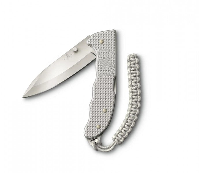 Victorinox Evoke Alox Silver Folding Knife 0.9415.D26