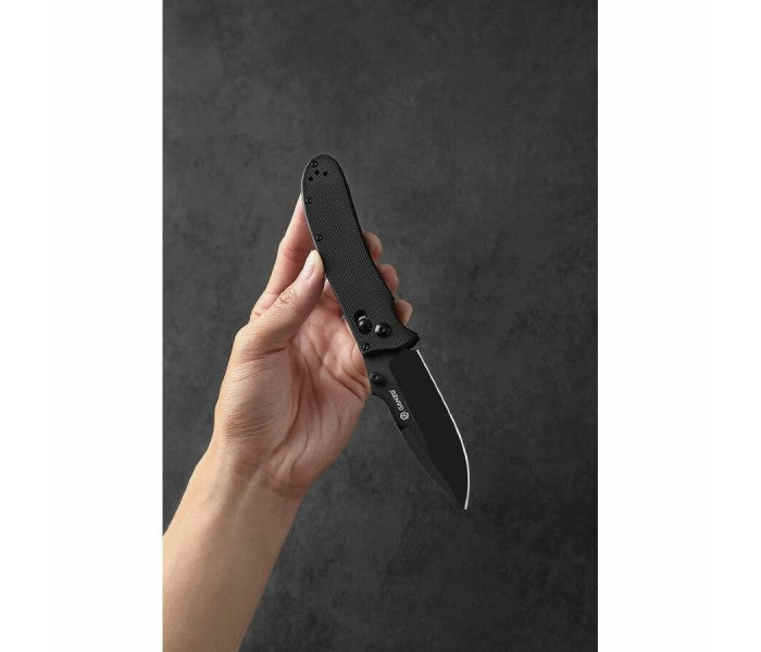 Ganzo G704B-BK Axis Lock 440C G10 Folding Knife (Black)