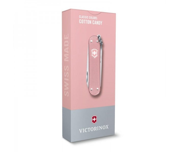 Victorinox Classic Alox Cotton Candy Multitool Pocket Knife 0.6221.252G