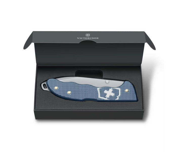 Victorinox Evoke Alox Limited Edition 2026 Glacial Blue Folding Knife 0.9415.L26
