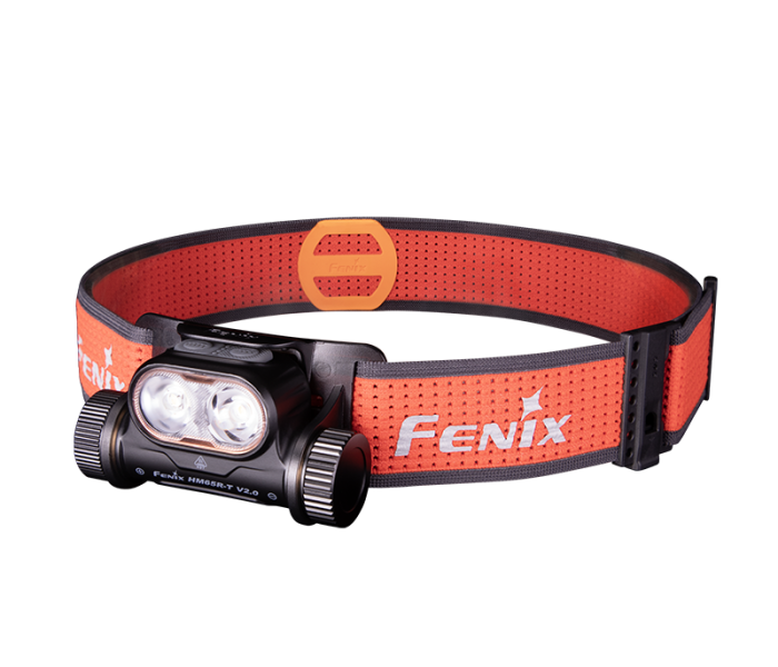 Fenix HM65R-T V2.0 Luminus SST40 Cool White LED & SST20 Warm White LED 1600L Lightweight Magnesium Rechargeable Headlamp