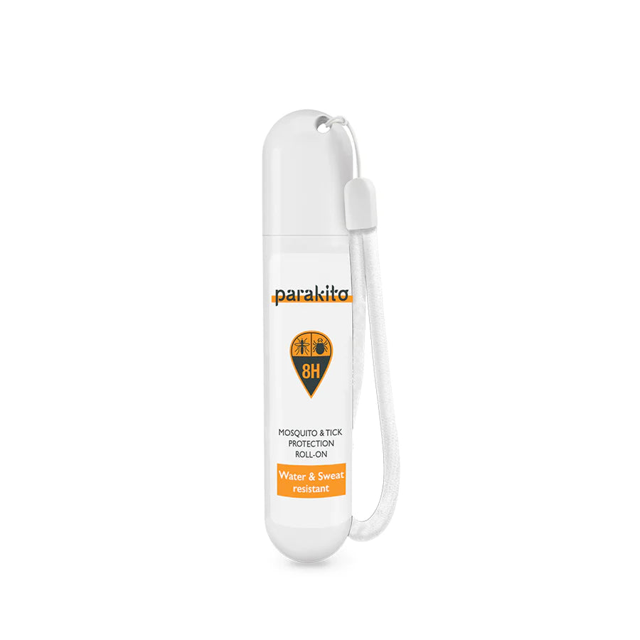 PARAKITO MOSQUITO & TICK PROTECTION ROLL-ON WATER AND SWEAT RESISTANT 20ML