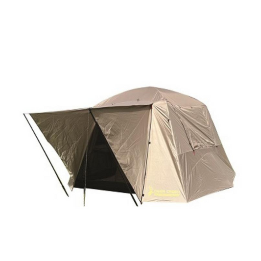 Deer Creek Cyclone 3.0 6-Person Tent with Full Cover Flysheet Khaki Edition