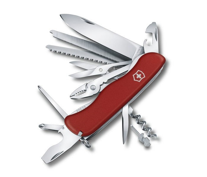 Victorinox Workchamp Red Multitool Pocket Knife 0.8564