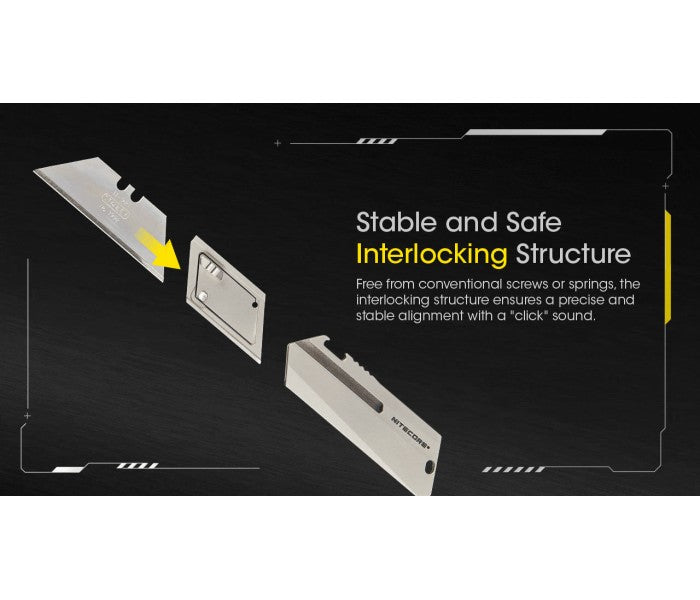 Nitecore NTK09 Titanium Utility EDC Knife