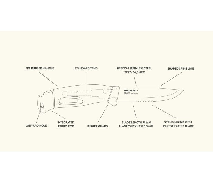 MoraKniv Companion Spark Emergency (S)