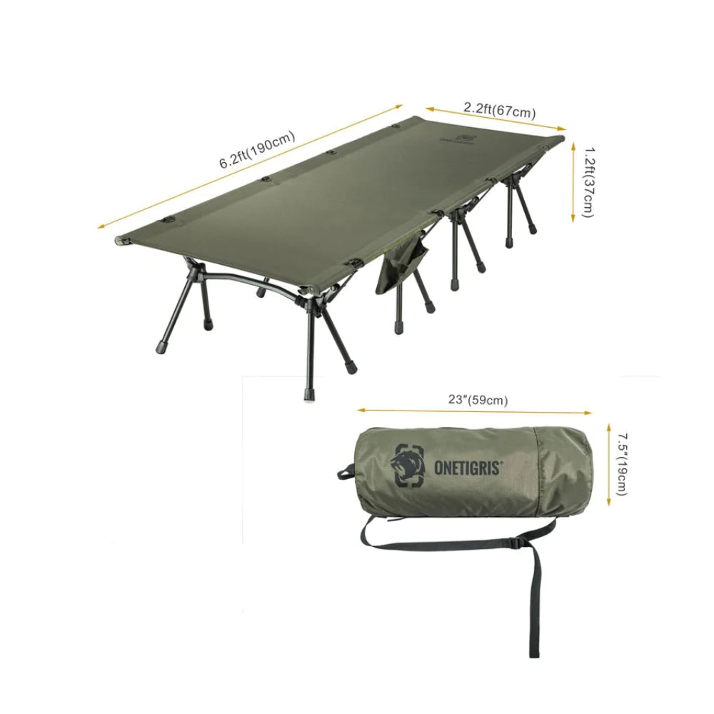 OneTigris Outdoor Foldable Camp Bed