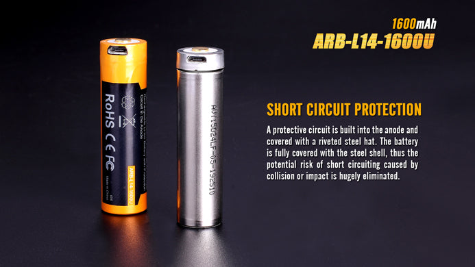 FENIX ARB-L14-1600U Rechargeable Li-on Battery