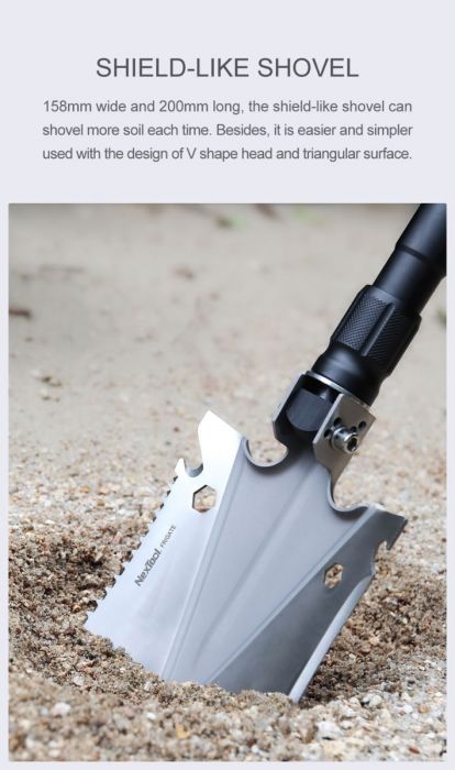 Nextool 14 In 1 Multifunctional Folding Shovel