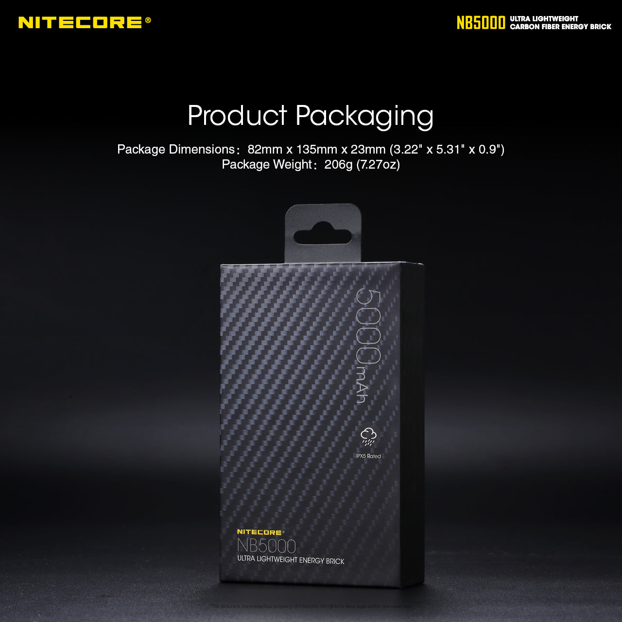 Nitecore NB5000 Quick-Charge 5000MAH Power Bank