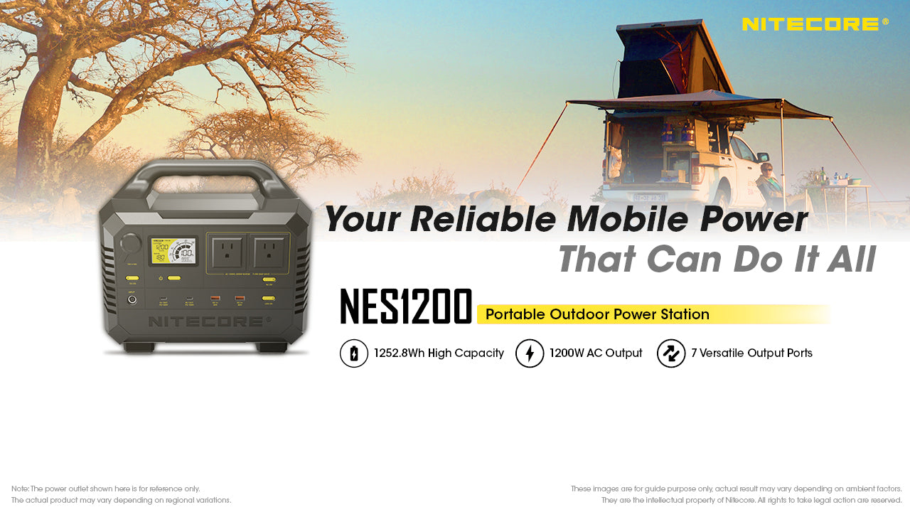 Nitecore NES1200 Portable Outdoor Power Station