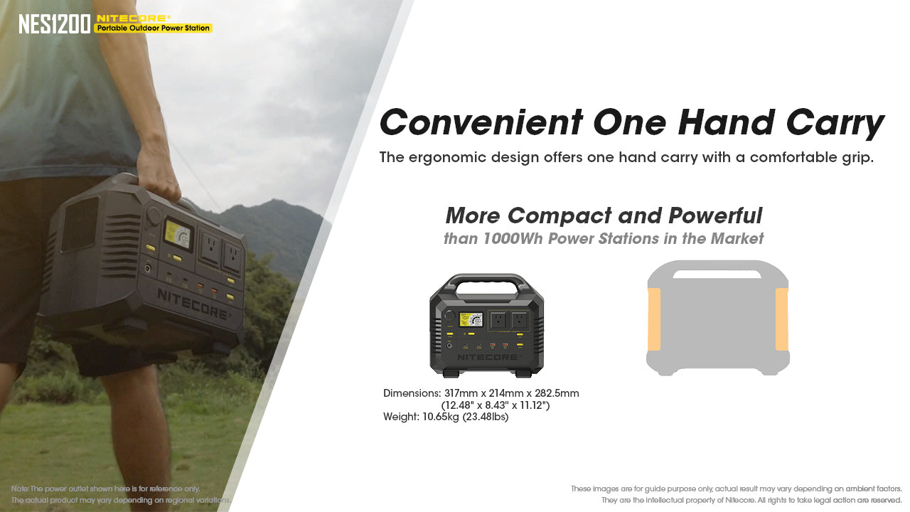 Nitecore NES1200 Portable Outdoor Power Station