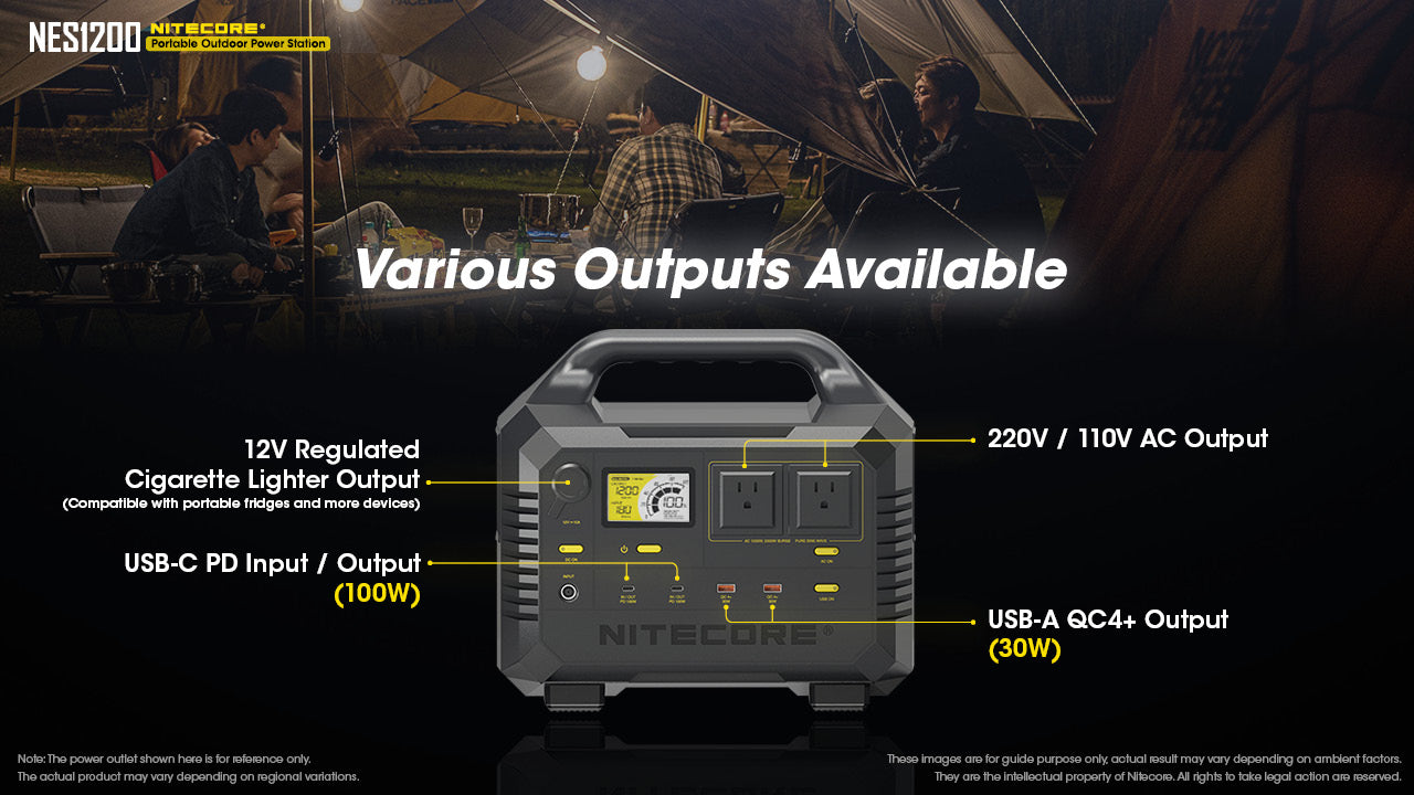 Nitecore NES1200 Portable Outdoor Power Station