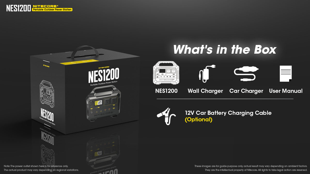 Nitecore NES1200 Portable Outdoor Power Station