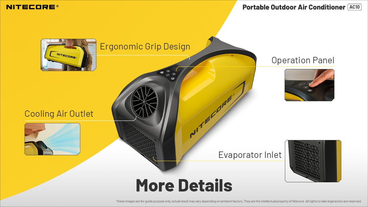 Nitecore AC10 Portable Outdoor Air Conditioner