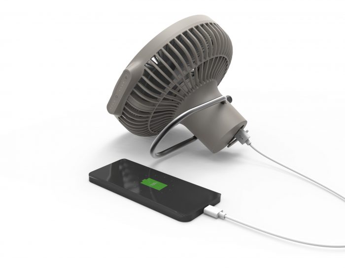 Claymore V600+ USB Rechargeable Portable Fan