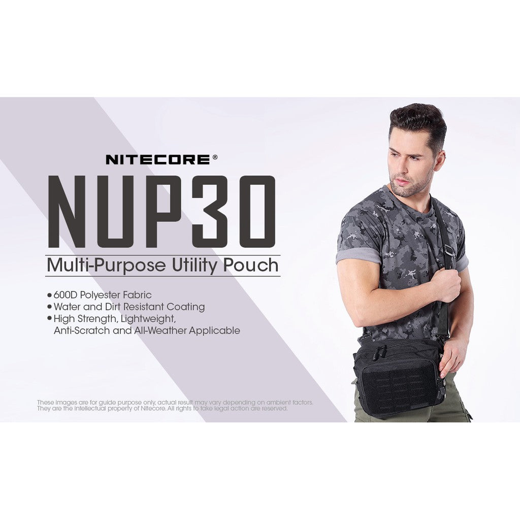 Nitecore NUP30 Molle Utility Pouch Bag