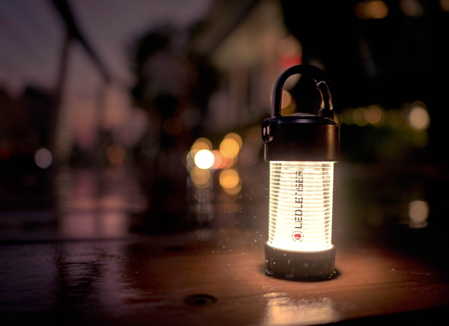 LED LENSER ML4 Warm Light Rechargeable Camping Lantern 300 Lumens