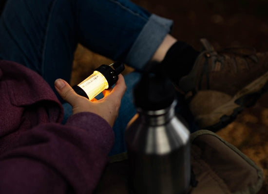 LED LENSER ML4 Warm Light Rechargeable Camping Lantern 300 Lumens