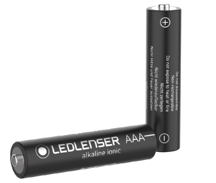 LED LENSER Alkaline Ionic Batteries (AAA or AA)