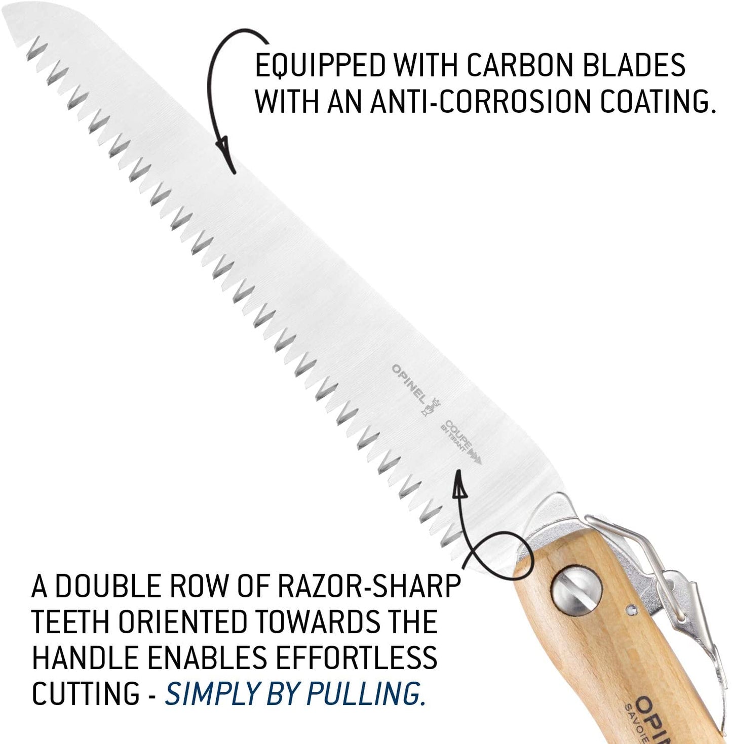 Opinel N18 Carbon Steel Folding Saw