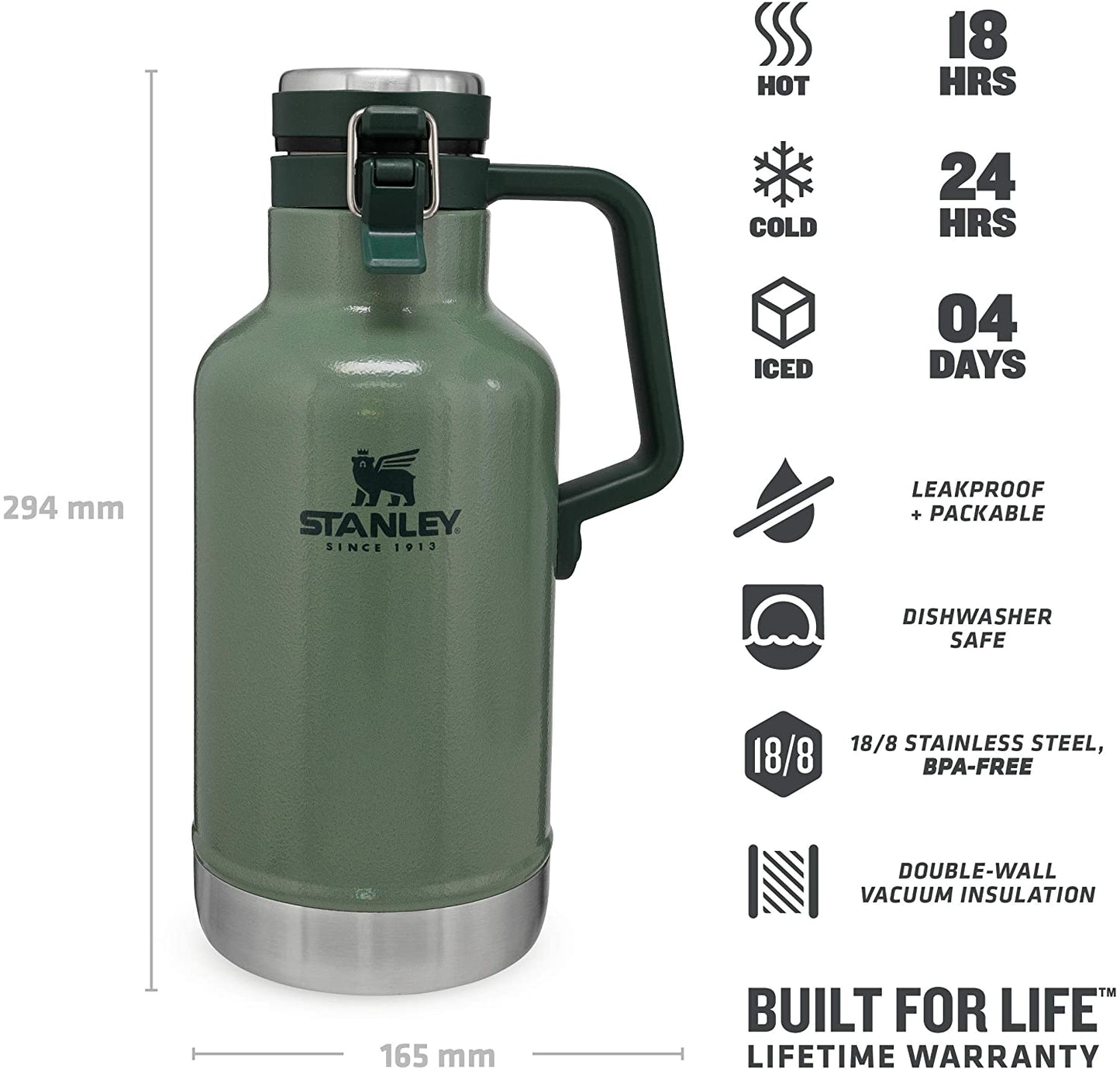 Stanley Classic Easy Pour Growler 64oz