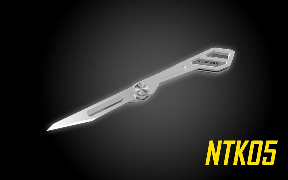 Nitecore NTK05 Ultra-Tiny Titanium Folding Keychain Knife