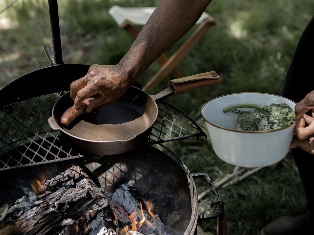 Barebones All-In-One Cast Iron Skillet