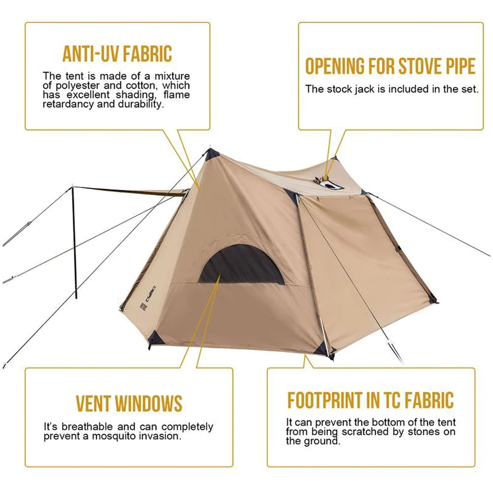 OneTigris Solo Homestead Camping Tent (TC Version)