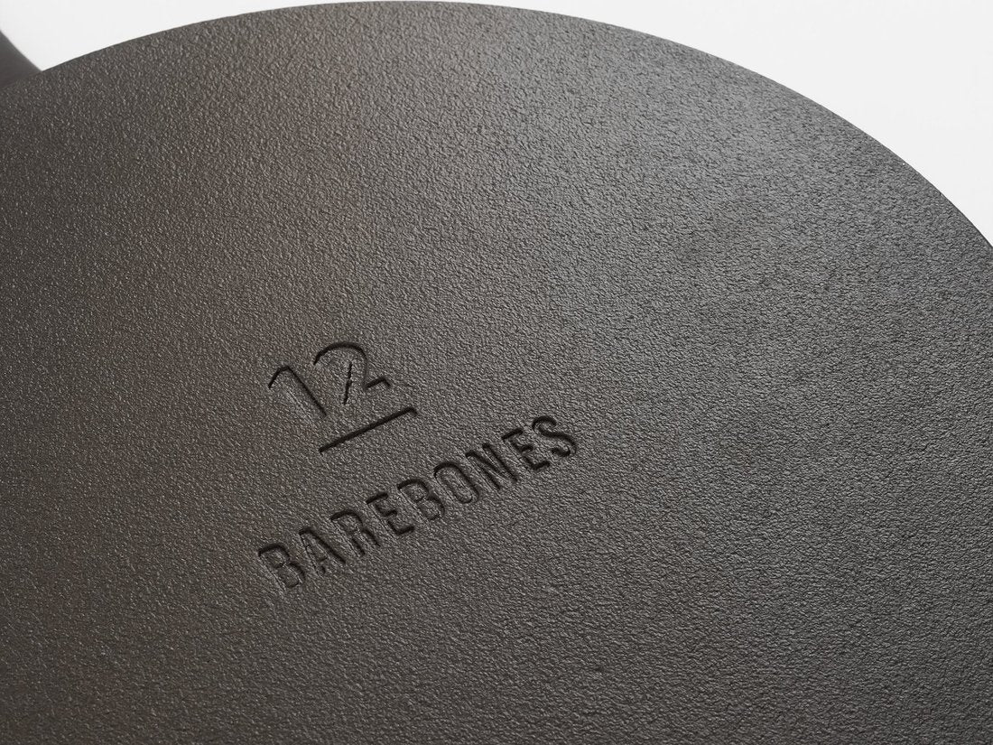 Barebones Cast Iron Skillet 12"