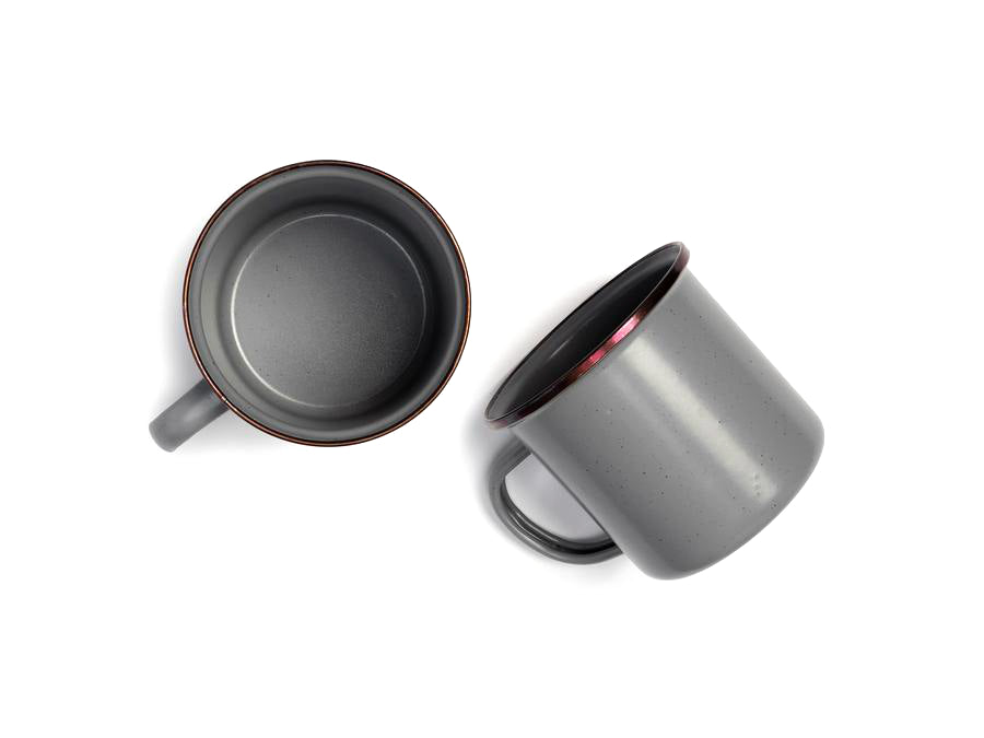 Barebones Enamel Cup Set of 2