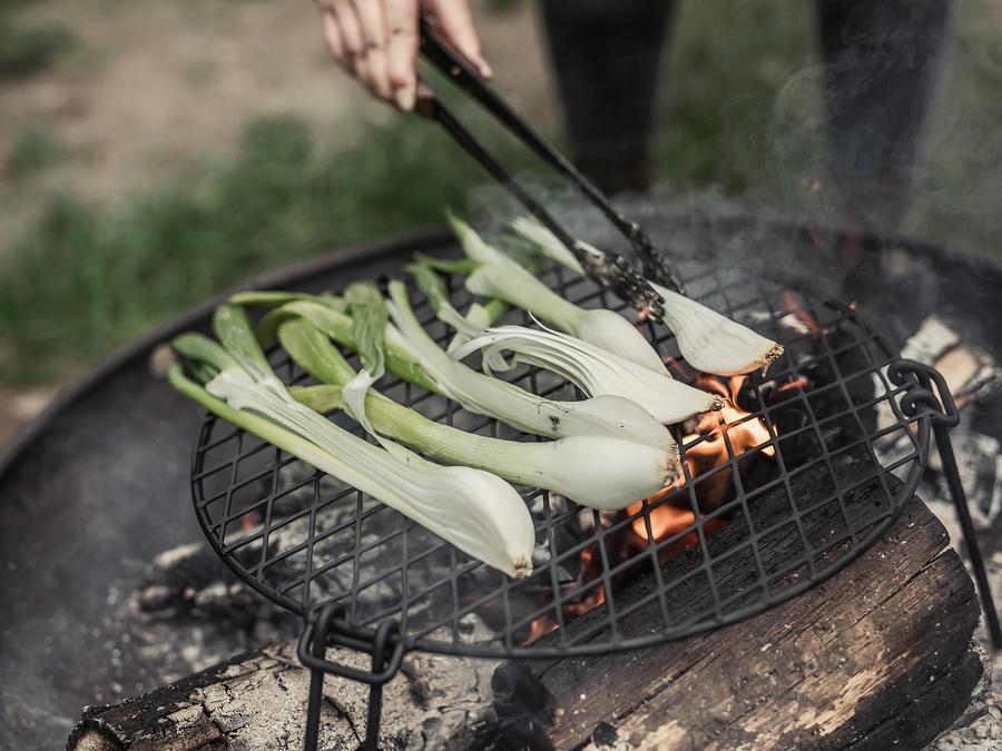 Barebones Fire Pit Grill Grate - Circular