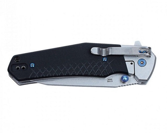 Ganzo Firebird F7492-BK Frame Lock Ball Bearing Pivot G10 Folding Knife
