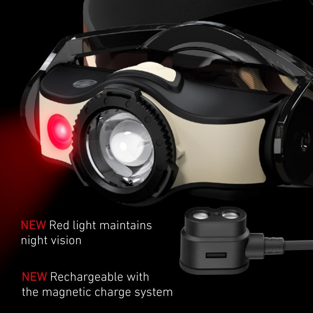LED LENSER MH4 Rechargeable Headlamp 400 Lumens