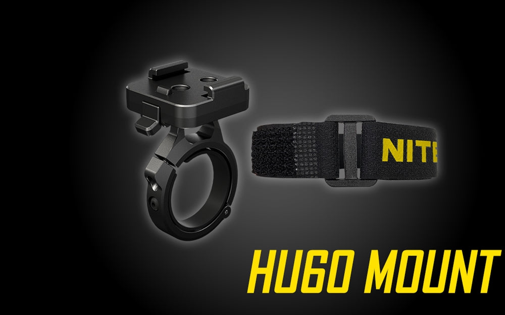 NITECORE Biking Accessories For Hu60 Headlamp Bike Mount And Helmet Strap