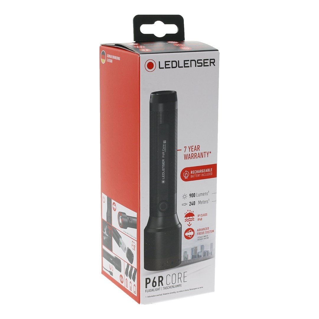 LED LENSER P6R Core QC Rechargeable Flashlight