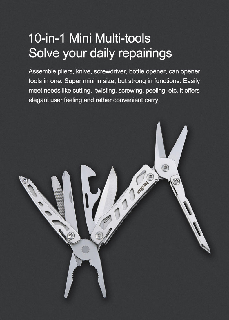 NexTool Mini Flagship 10-in-1 Multitool KT5022