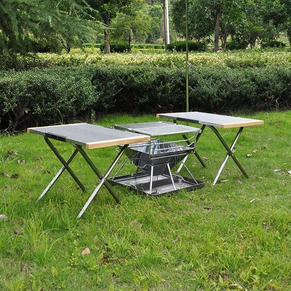 Campingmoon Bonfire Foldable Table