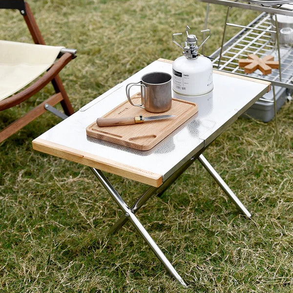 Campingmoon Bonfire Foldable Table